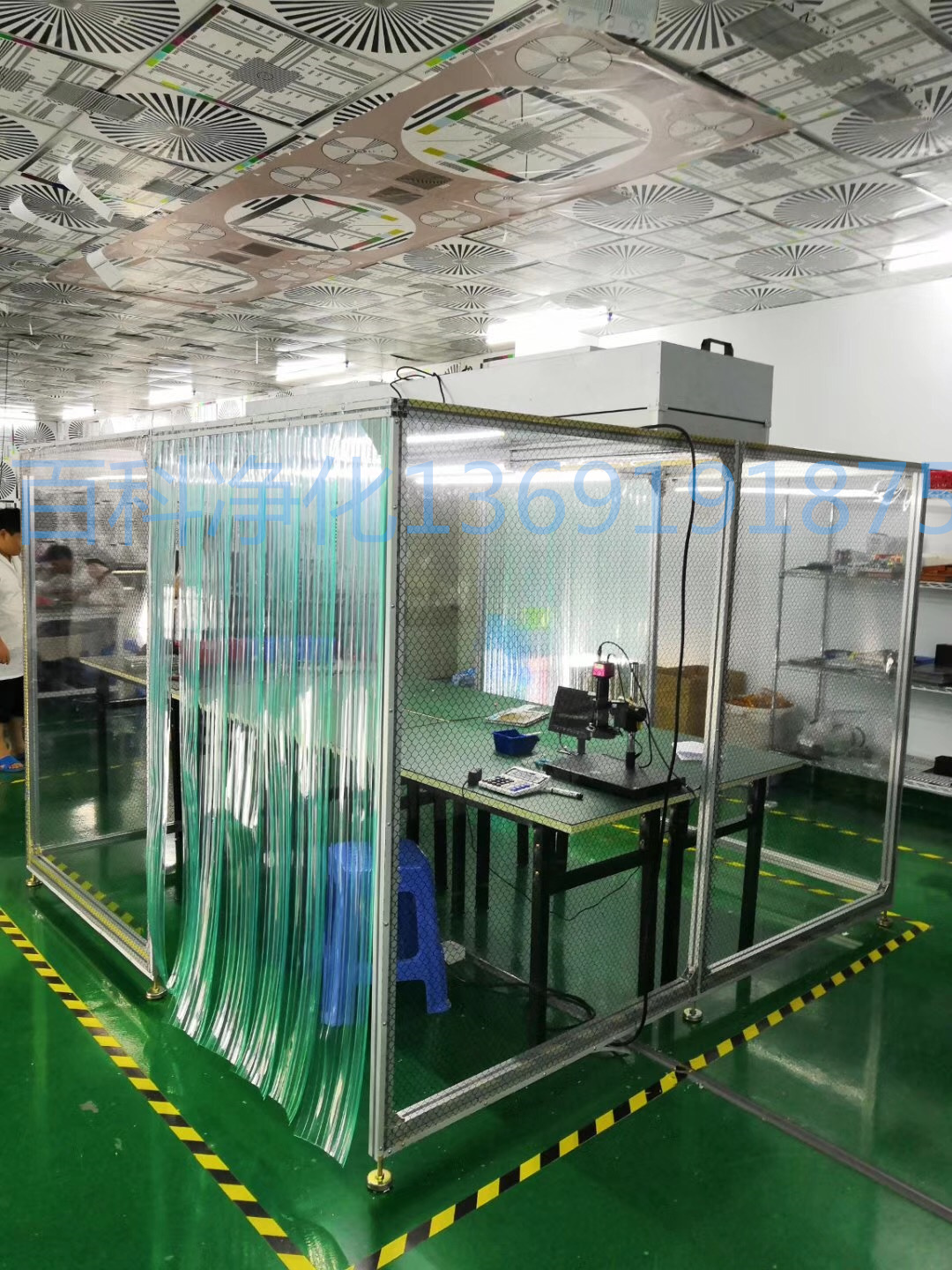 惠州模組光電廠萬級潔凈棚ffu過濾器使用數(shù)